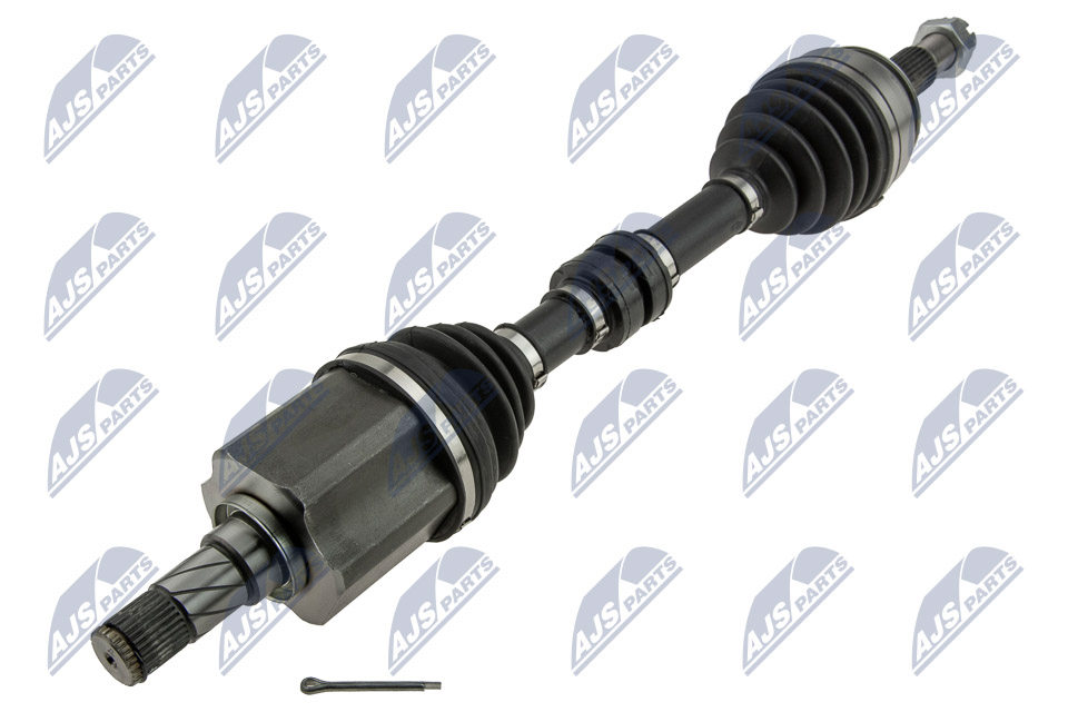 NPWNS150 NTY ПІВВІСЬ | NISSAN QASHQAI II 1.6DCI 13-, RENAULT KADJAR 1.6DCI 15- /ПЕРЕД,ЛІВ, ATM CVT/