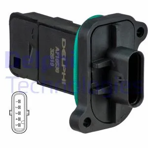 AF1053012B1 DELPHI PRZEPLYWOMIERZ POWIETRZA