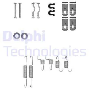 LY1401 DELPHI Монтажний набір гальмівної колодки SUBARU FORESTER, IMPREZA, XV 1.6/2.0/2.0D 03.12-