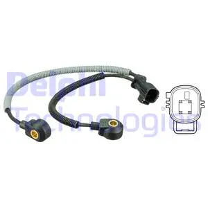 AS10239 DELPHI Датчик детонації VOLVO C30, C70 II, S40 II, S60 II, S80 II, V40, V50, V70 III, XC70 II  FORD FOCUS II, KUGA I, MONDEO IV, S-MAX 2.0/2.5/2.5ALK 01.04-12.18