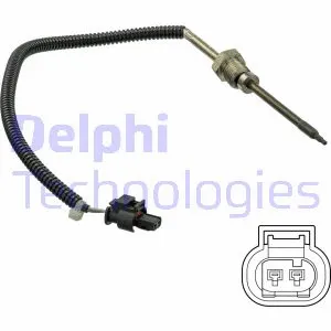 TS30217 DELPHI Датчик температури вiдпрацьованих газiв