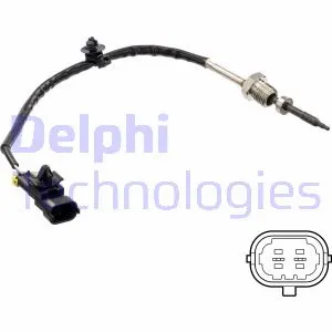 TS30204 DELPHI Датчик температури вихлопних газів (після каталізатора) CHEVROLET CAPTIVA, CRUZE  OPEL ANTARA A 2.0D/2.2D 08.10-