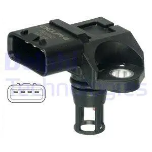 PS10162 DELPHI Датчик тиску у впускному колекторі (4 pin) CITROEN C1, C1 II  DAIHATSU CUORE VII, SIRION  LEXUS GS, GX, RX  PEUGEOT 107, 108  SUBARU JUSTY IV  TOYOTA AYGO, IQ, PRIUS, YARIS 1.0-4.6 01.05-