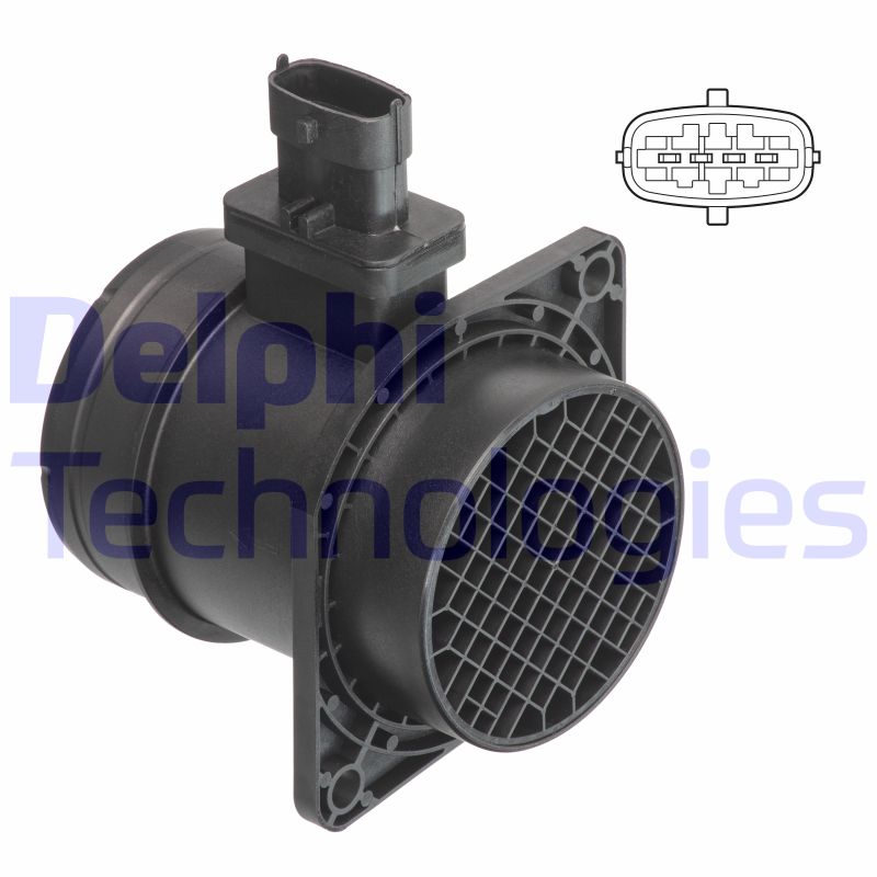 AF1072212B1 DELPHI Датчик масової витрати повітря
