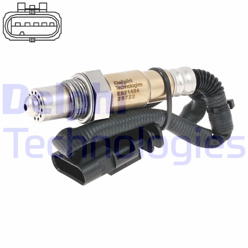 ES2140412B1 DELPHI Лямбда-зонд (225мм) OPEL ASTRA L, COMBO, COMBO E TOUR / LIFE, CORSA F, CROSSLAND X, CROSSLAND X / CROSSLAND, GRANDLAND / GRANDLAND X, GRANDLAND X, MOKKA 1.2 03.17-