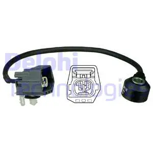 AS10184 DELPHI Датчик детонації FORD C-MAX, FOCUS C-MAX, FOCUS II, GALAXY II, MONDEO IV, S-MAX, TOURNEO CONNECT, TRANSIT CONNECT 1.8D 06.02-06.15