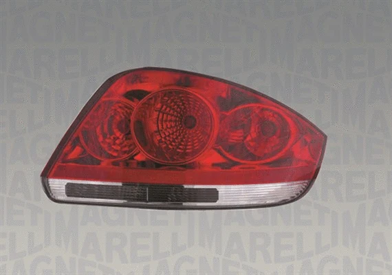 712202001110 MAGNETI MARELLI Ліхтар задній Лів (P21W/R5W, колір повороту білий, колір скла червон, світло протитуманних фар) FIAT LINEA 06.07-06.15