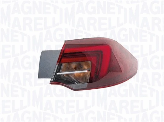 714020650706 MAGNETI MARELLI Ліхтар задній Лів (зовнішн, LED/P21W, подряпано, відколотий край кришки, із світловим ефектом привітання) OPEL INSIGNIA B Седан 4/5D 03.17-12.19