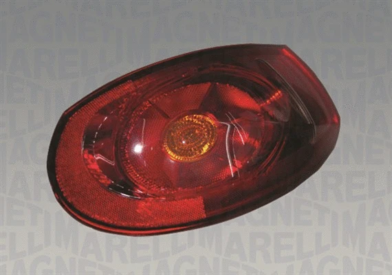 714027274801 MAGNETI MARELLI Ліхтар задній прав (P21/5W/R10W, колір повороту помаранчевий, колір скла помаранч) FIAT BRAVO II 11.06-07.14