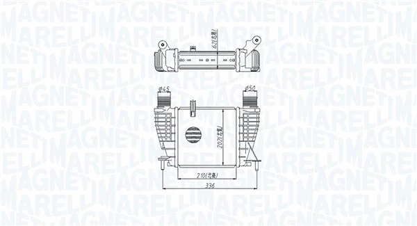 351319205320 MAGNETI MARELLI Интеркулер